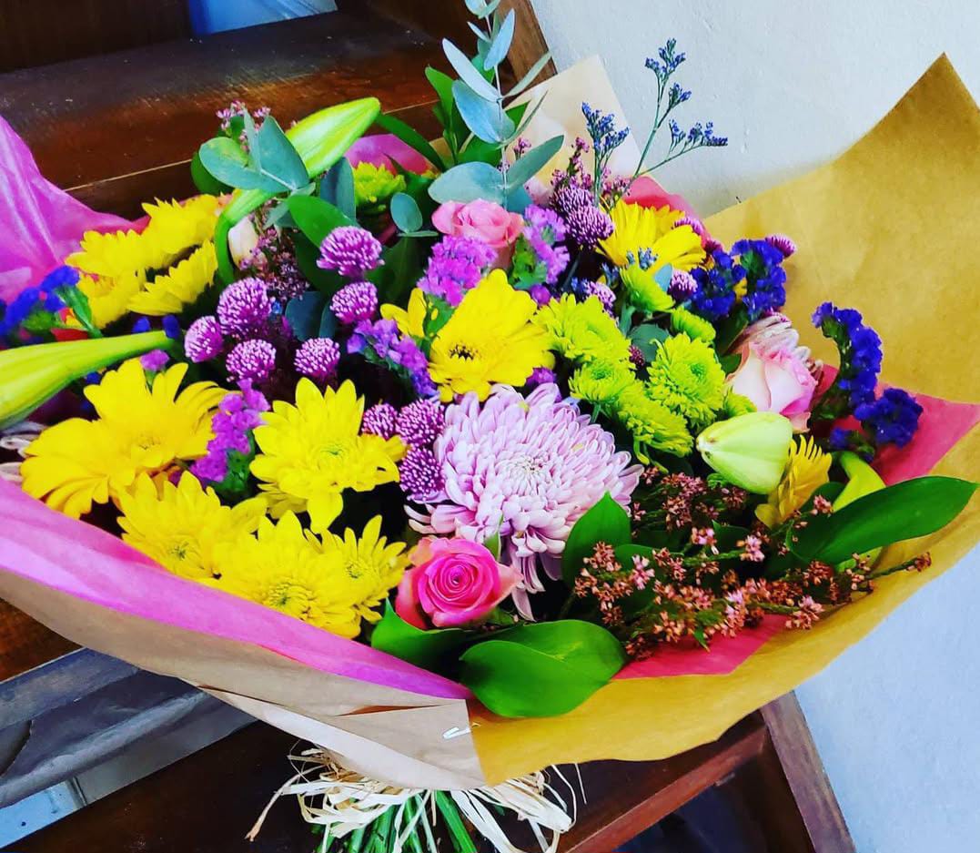 Bright and beautiful bouquet