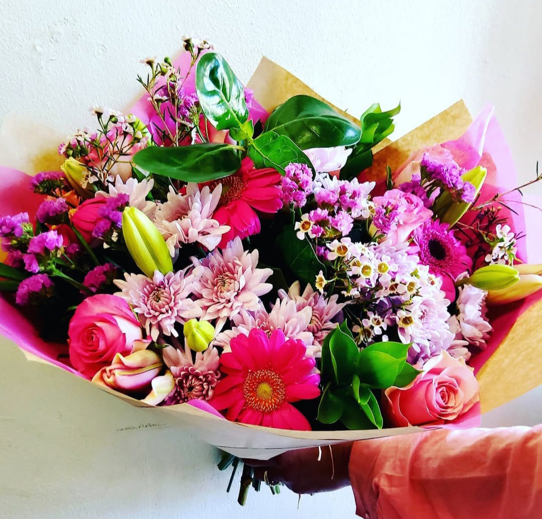 Perfect Pinks bouquet