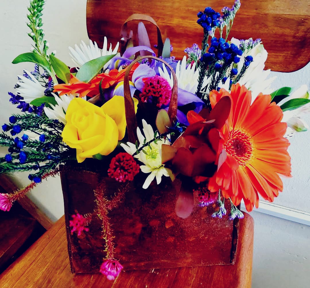 Rustic Boo Posy