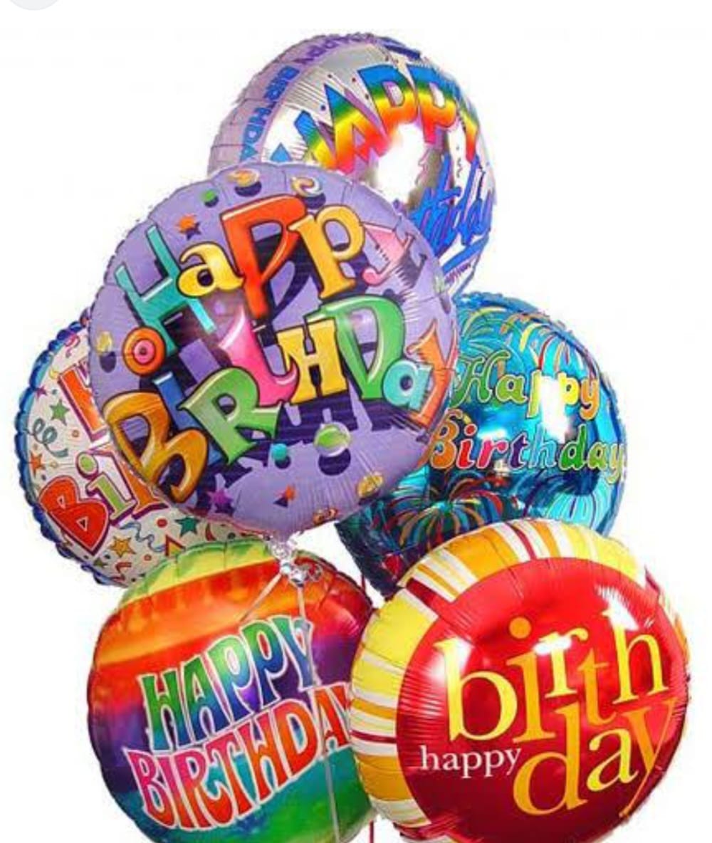 Happy birthday baloons