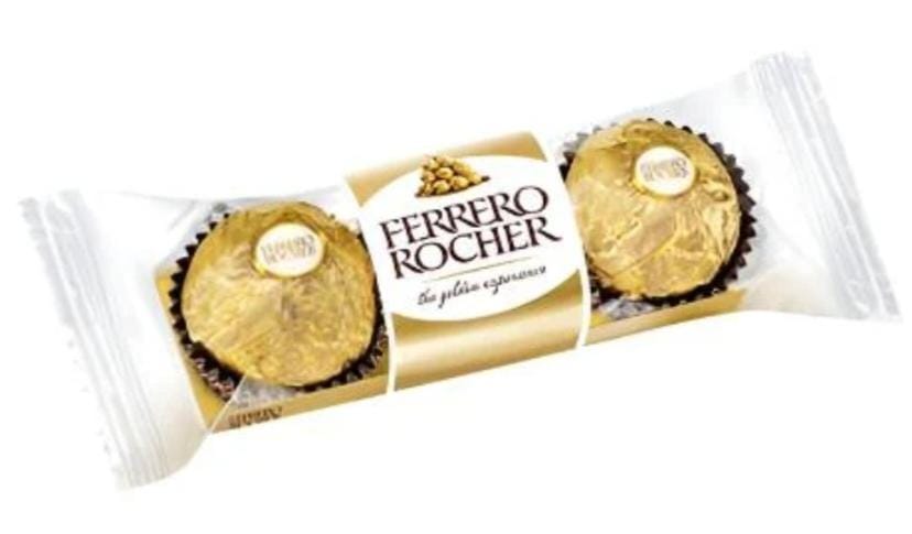 Ferrero Rocher 3 balls Valentine's Day